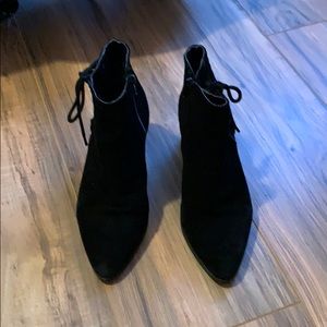 Topshop black boots